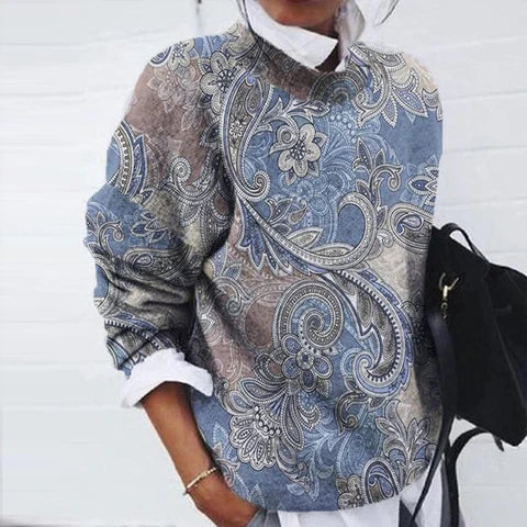 Bella Lux™ l Paisley Sweater