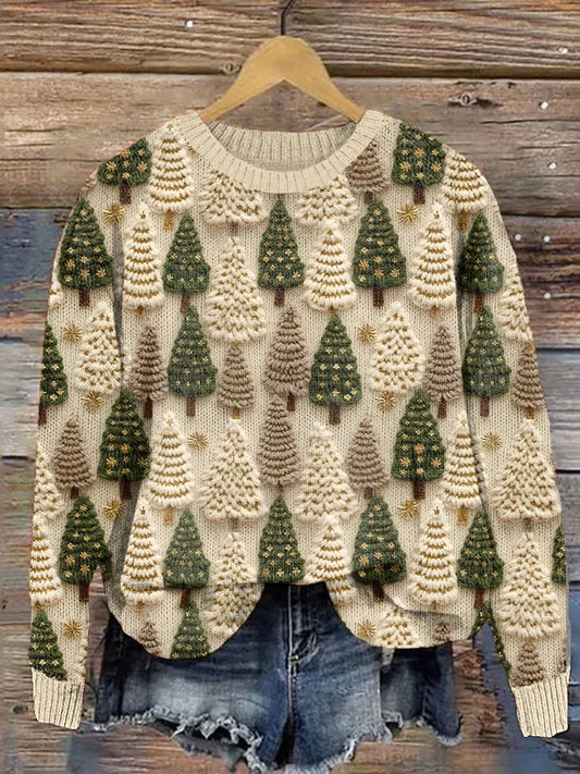 Bella Lux™ l FESTIVE KNIT SWEATER