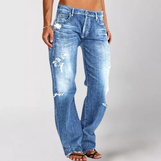 Bella lux™ l  Wide Denim Jeans