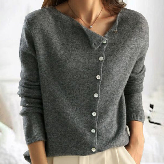 Bella Lux™ l Button Sweater