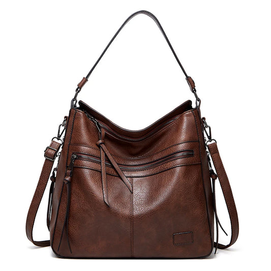 Els™ l Elegant Leather Shoulder Bag