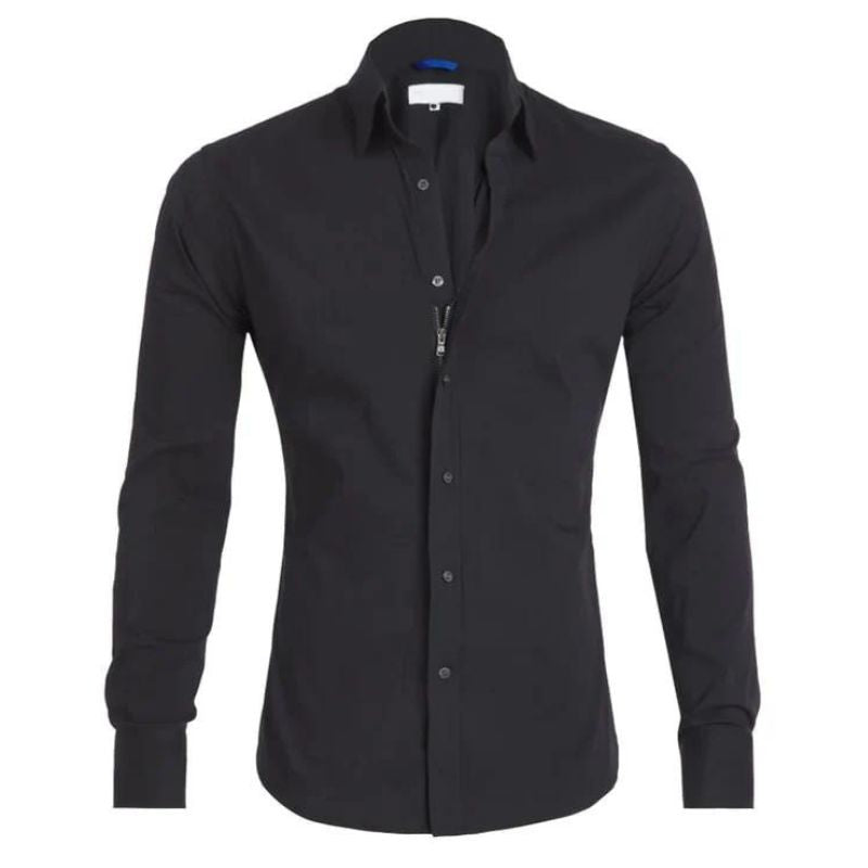 Givalli™ | WRINKLE-FREE SHIRT WITH ZIP