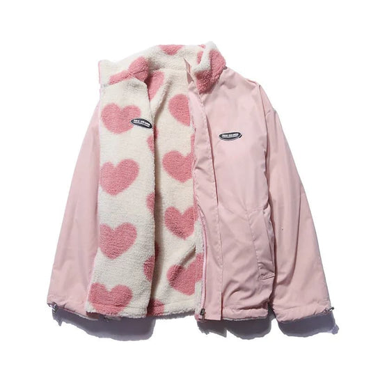 Bella Lux™ l Double-sided heart coat