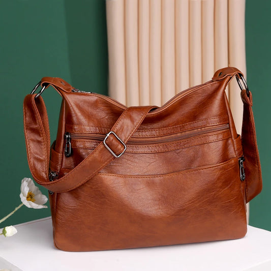 Amelie™ l Elegant Leather Handbag