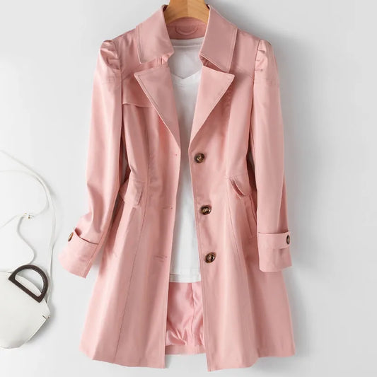 Bella Lux™ l Elegant Waterproof Trench Coat