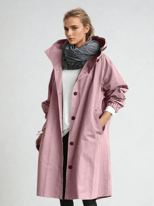 Bella Lux™ l Waterproof trenchcoat