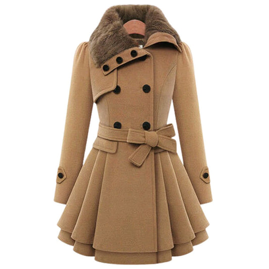 Bella Lux™ l Elegant Trench Coat